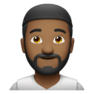 A strong Muslim man sticker