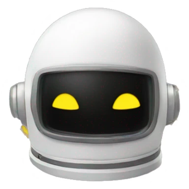 Space helmet with LED dollar signs for eyes   sticker