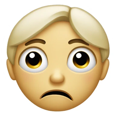 crying but ill face sticker