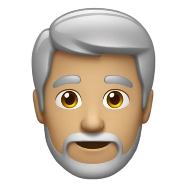 hombre de 50 años atractivo sticker