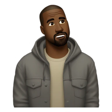 Kanye West saying it's goona be okay sticker