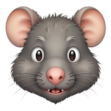 Ugly rat sticker
