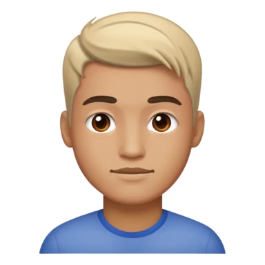 Male with fade sticker