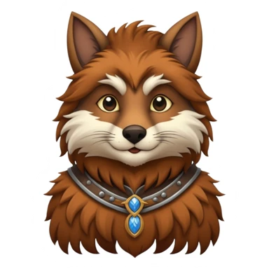 medieval animal sticker