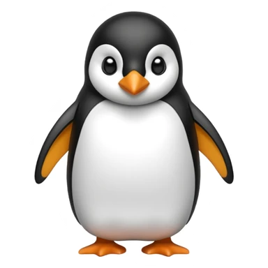 Penguin sad sticker