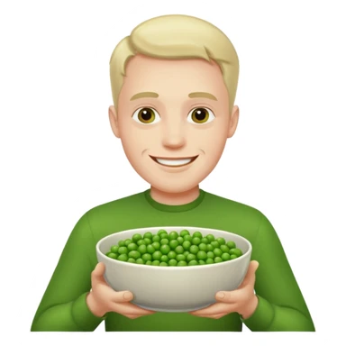 Master of peas sticker