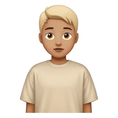 Can in oversized t-shirt sticker