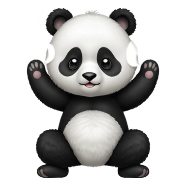 twerking panda sticker