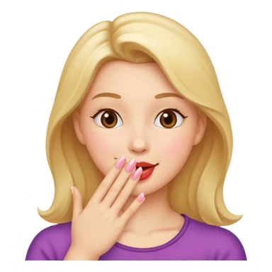 Me blowing kisses  sticker