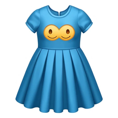 Uzun bir elbise sticker