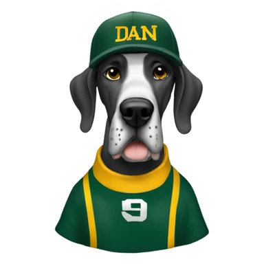 Great Dane Packer fan  sticker
