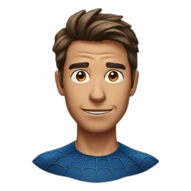 head Spiderman sticker