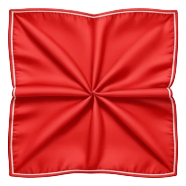 red handkerchief sticker