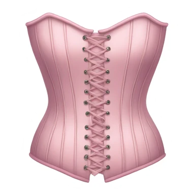 Pastel pink corset  sticker