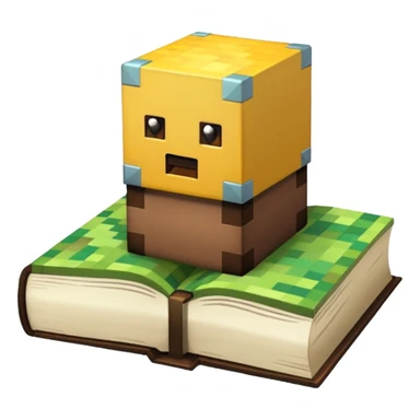 tôi muốn 1 khối book minecraft sticker