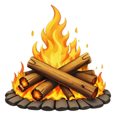 campfire sticker