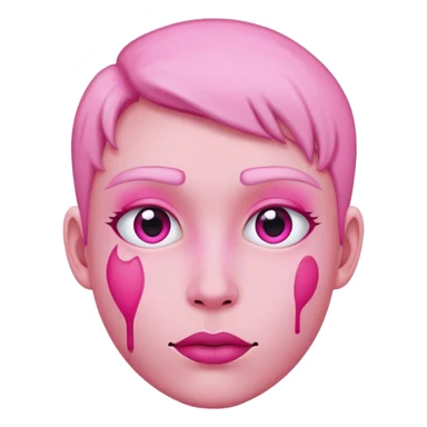 Pink lady  sticker