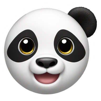 Panda with Oreo  sticker