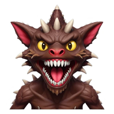 Stranger things demogorgan sticker