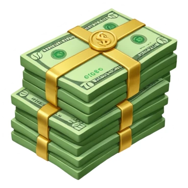 Сделай пачку денег как в GTA San Andreas sticker