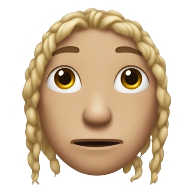 dread verge of crying sticker