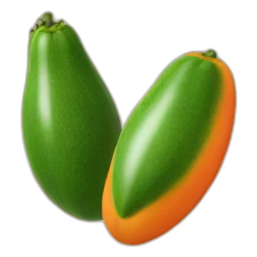 AI chat papaya sticker