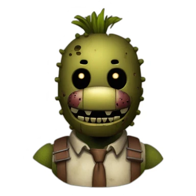 Springtrap de five night AT freddy's 3 sticker