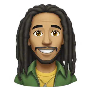 Future Bob Marley sticker