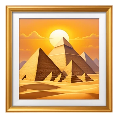Pyramids ￼ sticker