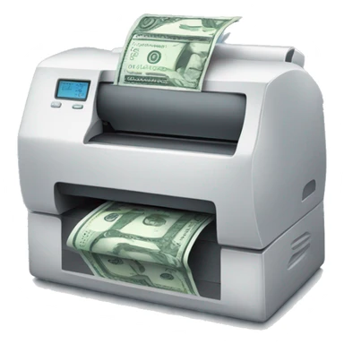 money printer says brrrrr sticker