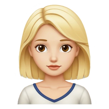 Blonde Girl on a boat sticker