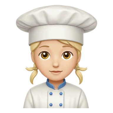 just the cooking hat sticker