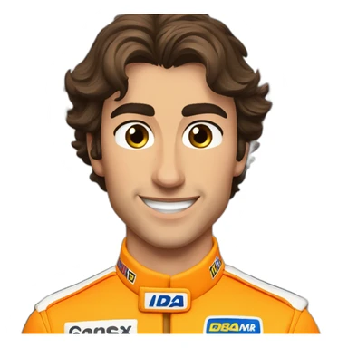 Lando Norris y Carlos Sainz sticker