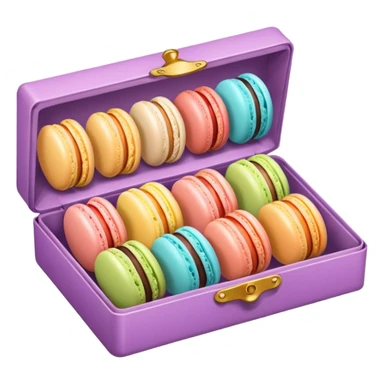 a box of macaron



















 sticker