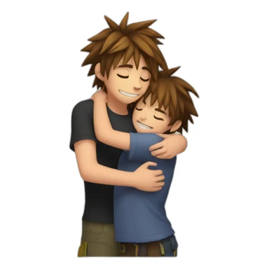 Sora hug  sticker