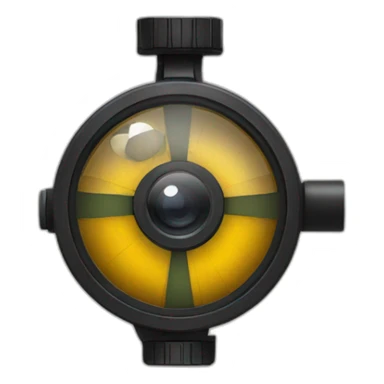 Sniper scope sticker