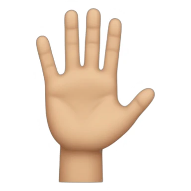 mano con dedo de en medio levantado sticker