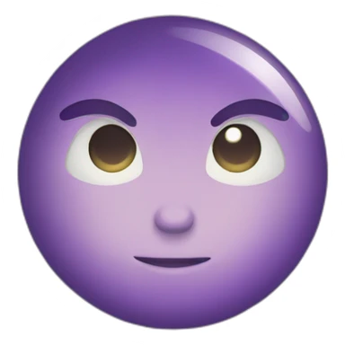 Luna brillante sticker