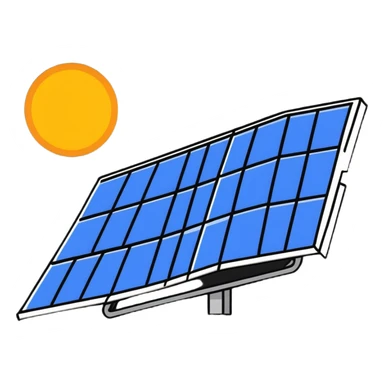 solar panels sticker