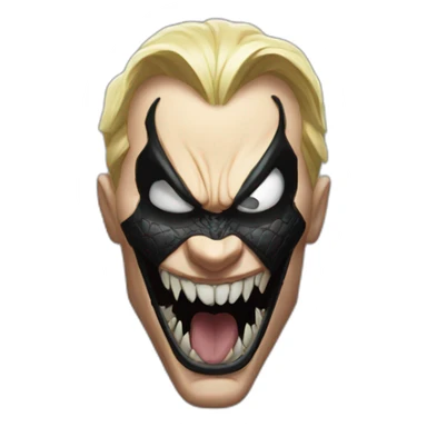 head venom marvel  sticker