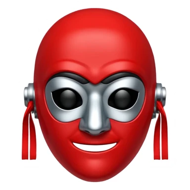 Money heist mask  sticker