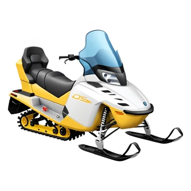 a snowmobile sticker