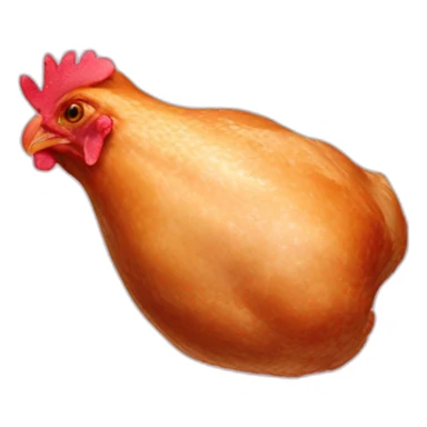 chicken leg sticker