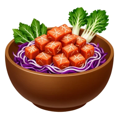 kimmchi dish brown bowl sticker
