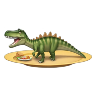 Spinosaurus dinning sticker