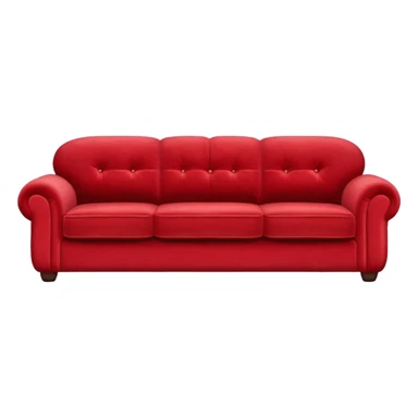 The couch from tv show friends sticker