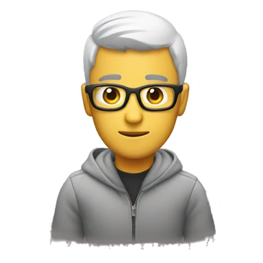 persona con pc armando un diseño sticker