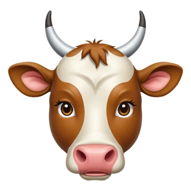 Indian cow sticker