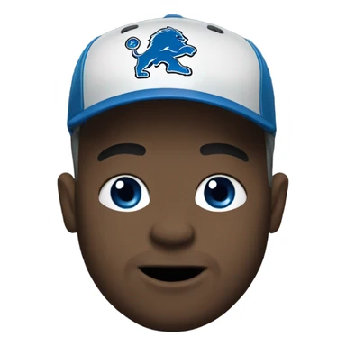 Detroit lions sticker