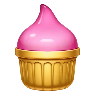 belief gold pink sticker